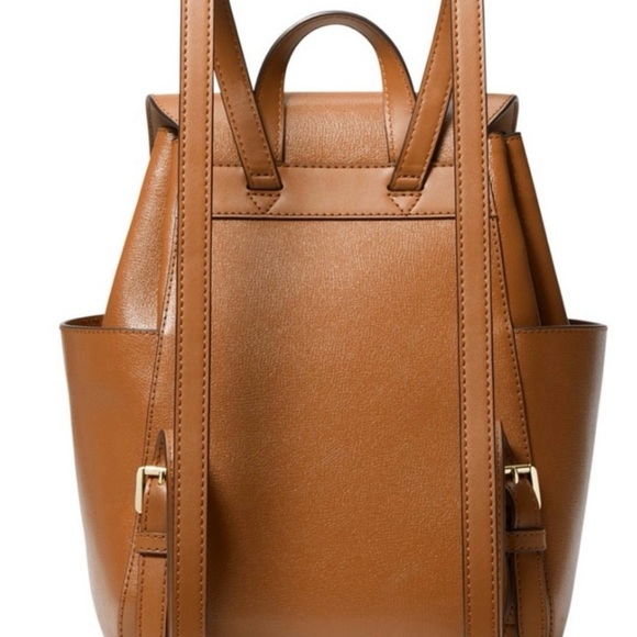 Michael Kors Tan and Brown Women's Backpack - Picture 2 of 6